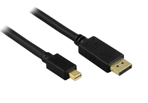 Кабель MiniDisplay порт на DisplayPort  2 м