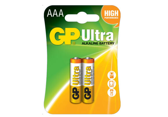 Батарея GP Ultra Alkaline 2xAAA GP24AU-2UE2