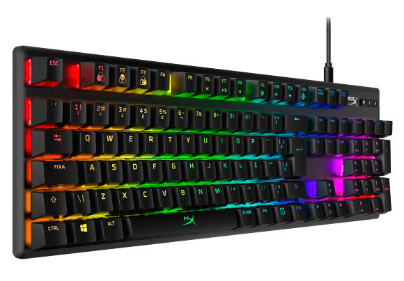 Проводная клавиатура HyperX Alloy Origins Full HX-KB6BLX-RU Проводная клавиатура HyperX Alloy Origins Full HX-KB6BLX-RU