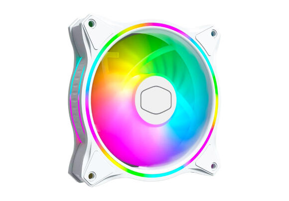 Кулер для корпуса Cooler Master MasterFan MF120 Halo 120мм (White+RGB) Кулер для корпуса Cooler Master MasterFan MF120 Halo 120мм (White+RGB)