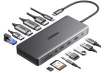 Множитель портов UGREEN CM681 USB-C 13-в-1 (15978)