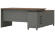 Офисный стол NOEL T2-DG1816 Executive Desk Dark Gray 1800x1600х750