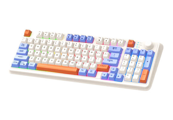 Клавиатура XUNFOX K94 (Lake Blue)