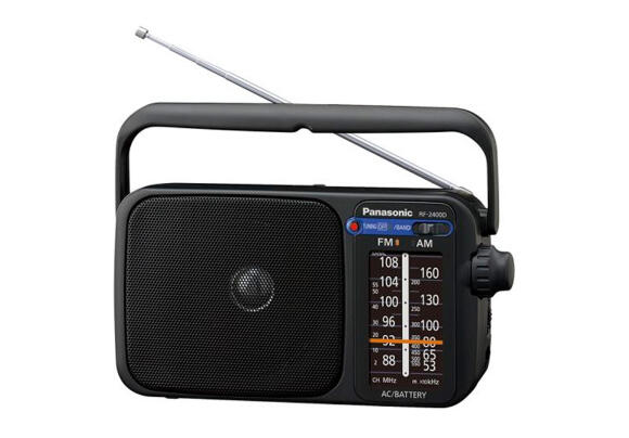 Портативное AM/FM радио Panasonic RF-2400D (Black) Портативное AM/FM радио Panasonic RF-2400D (Black)