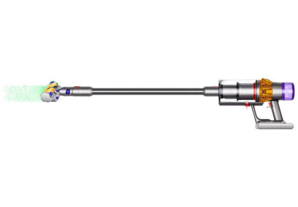 Беспроводной пылесос Dyson V15 Detect Absolute (SV47) Yellow/Nickel