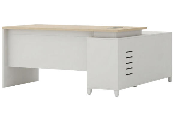 Офисный стол NOEL T2-DG1816 Executive Desk Light Wood 1800x1600х750