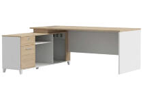 Офисный стол NOEL T2-DG1816 Executive Desk Light Wood 1800x1600х750