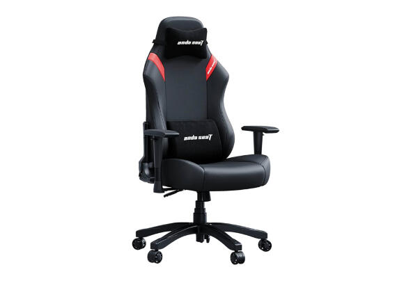 Кресло Anda Seat Luna L Black-red AD18-44-BR-PV