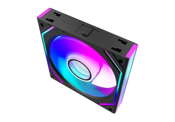 Кулер для корпуса Jungle Leopard Interstellar V2 ARGB 120мм (Black+RGB) Кулер для корпуса Jungle Leopard Interstellar V2 ARGB 120мм (Black+RGB)