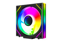 Кулер для корпуса Jungle Leopard Interstellar V2 ARGB 120мм (Black+RGB)