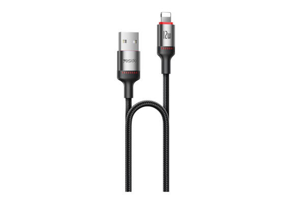 Кабель Yesido CA129L 12W 1.2м (USB-A/Lightning)