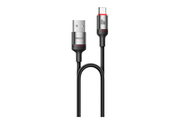 Кабель Yesido CA130C 18W 2м (USB-A/USB-C)