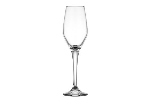 Набор бокалов для шампанского Ardesto Champagne Glasses Set Loreto 230 мл (6 шт)