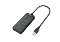 USB-концентратор Orico W9PH4-BK