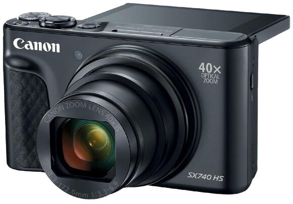 Цифровой компактный фотоаппарат Canon PowerShot SX740 HS Black