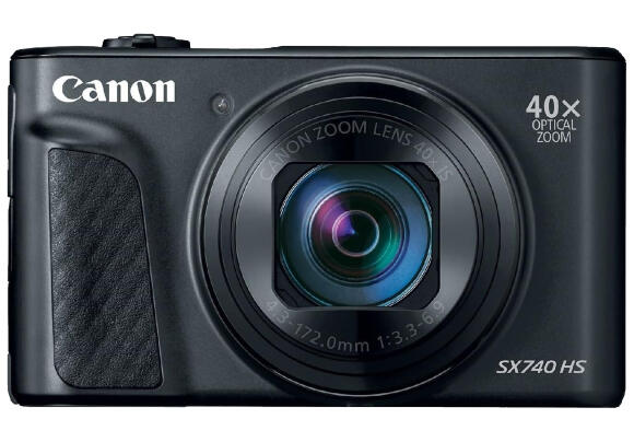 Цифровой компактный фотоаппарат Canon PowerShot SX740 HS Black