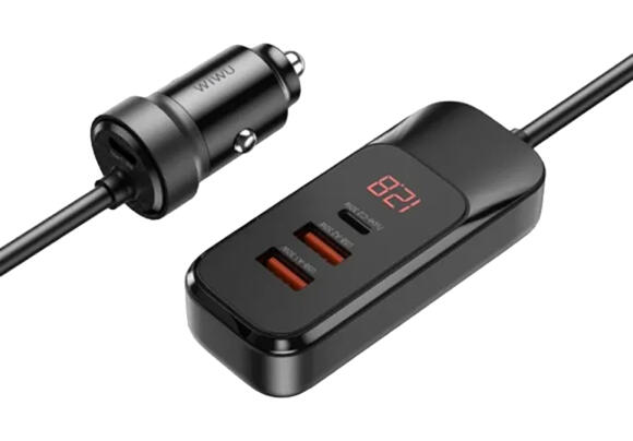 Автомобильное ЗУ WIWU WI-QC015 Extend 120W Black