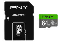 Карта памяти microsdxc-Elite PNY 64 Гб P-SDUX64U185GW-GE MicroSD