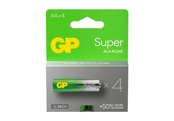 Батарея GP SUPER  4xAA (15A-U4)