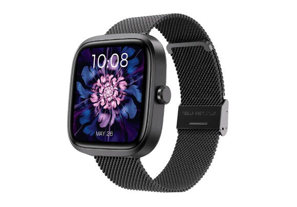 Смарт-часы Porodo Skwer Smart Watch 1.72" HD Display (Black)