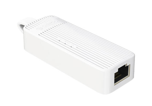 Адаптер Orico UTK-U3BK USB в LAN белый
