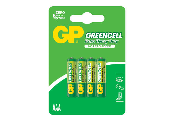 Батарея GP GreenCell 4xAAA GP24G-2UE4