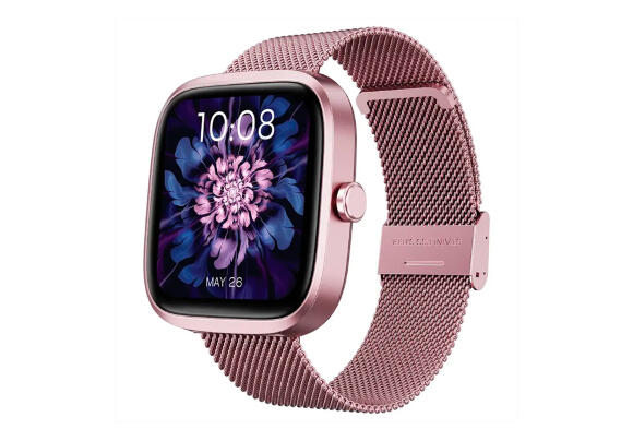 Смарт-часы Porodo Skwer Smart Watch 1.72" HD Display (Pink) Смарт-часы Porodo Skwer Smart Watch 1.72" HD Display (Pink)