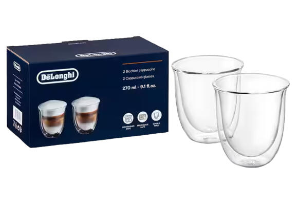 Набор стаканов DeLonghi Cappuccino DLSC311