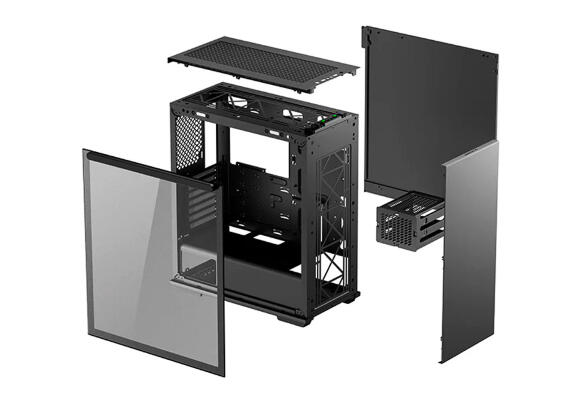 Корпус для ПК Deepcool Macube 310P MACUBE310P Корпус для ПК Deepcool Macube 310P MACUBE310P