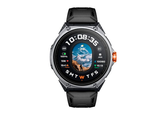 Смарт-часы Powerology Alfa Urban Sports GPS Smart Watch (Black) Смарт-часы Powerology Alfa Urban Sports GPS Smart Watch (Black)