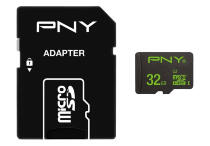 Карта памяти microSDHC PNY 32 Гб SDU32GHIGPER-1-EF MicroSD