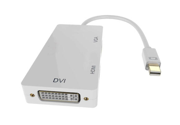 Адаптер mini Display Port в VGA/HDMI/DVI MDPVGHDDV