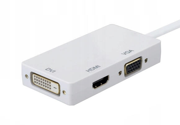 Адаптер mini Display Port в VGA/HDMI/DVI MDPVGHDDV