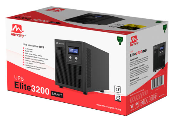 ИБП (UPS) Mercury Elite 3200VA Smart ME-3200VA/2000W ИБП (UPS) Mercury Elite 3200VA Smart ME-3200VA/2000W