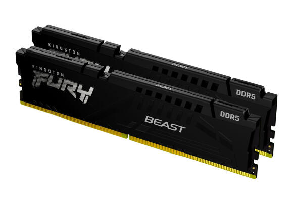 ОП для ПК Kingston Fury Beast 32 ГБ DDR5-6000МГц KF560C40BBK2-32 ОП для ПК Kingston Fury Beast 32 ГБ DDR5-6000МГц KF560C40BBK2-32