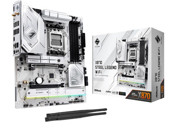 МП ASRock X870 Steel Legend WiFi  ATX LGA AM5