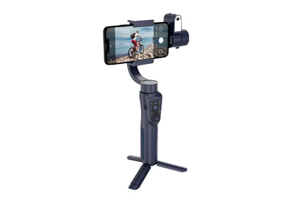 Стабилизатор Porodo 3-Axis Gimbal Stabilizer Ai Tracker and Light