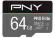 Карта памяти PNY PRO Elite microSDXC 64GB 