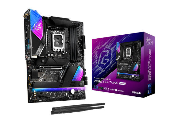 МП ASRock Z890 PG LIGHTNING WIFI DDR5 (LGA1851) [90-MXBPG0-A0UAYZ]