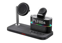 Беспроводное ЗУ Yesido DS37 6-в-1 с RGB-подсветкой