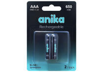 Батарея аккумуляторная Anika  HR03 2xAAA 650MAH