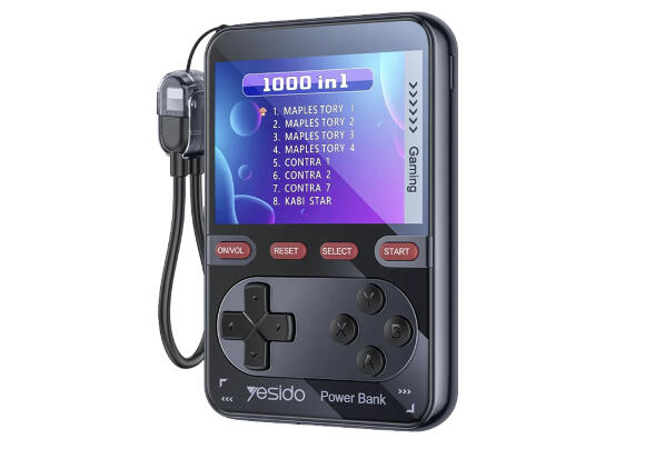 Power Bank YESIDO YP87 RETRO GAMING CONSOLE 10000MAH