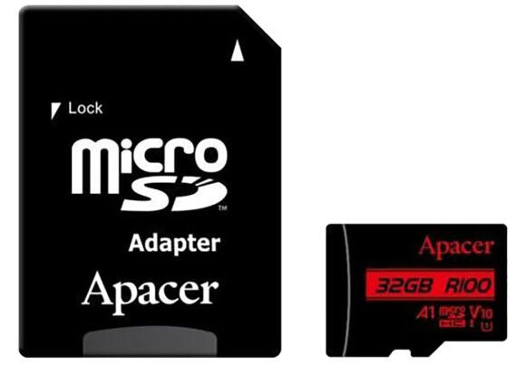 Карта памяти  Apacer R100 microSDHC 32GB Class 10