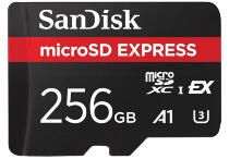 Карта памяти SanDisk microSD Express 256GB
