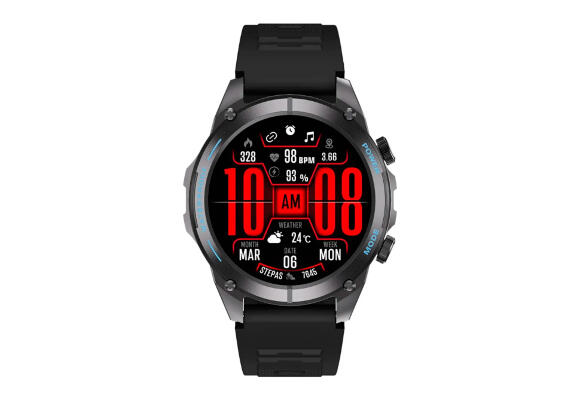 Смарт-часы Powerology Titan Rugged Sports GPS Smart Watch (Black) Смарт-часы Powerology Titan Rugged Sports GPS Smart Watch (Black)