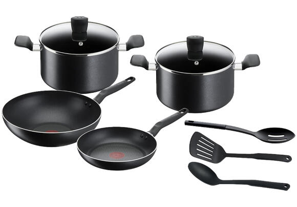 Набор посуды TEFAL SUPER COOK 9 предметов Набор посуды TEFAL SUPER COOK 9 предметов