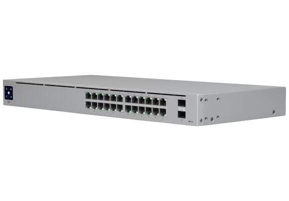 Управляемый коммутатор Ubiquiti UniFi Switch 24 (USW-24-EU) Управляемый коммутатор Ubiquiti UniFi Switch 24 (USW-24-EU)
