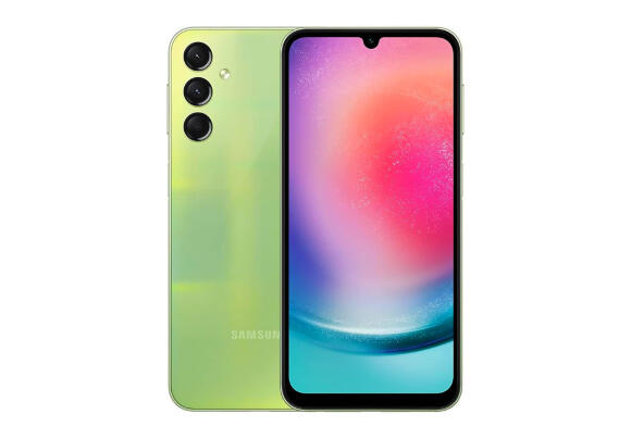 Смартфон Samsung Galaxy A24 6/128 ГБ зеленый, серебристый Смартфон Samsung Galaxy A24 6/128 ГБ зеленый, серебристый