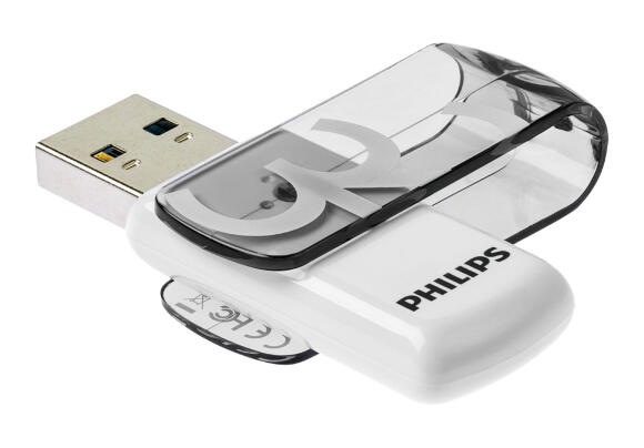 Накопитель USB Philips Vivid USB2.0 32ГБ (FM32FD05B) Накопитель USB Philips Vivid USB2.0 32ГБ (FM32FD05B)