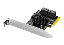 Карта расширения PCIe Ugreen CM528 на 5 SATA